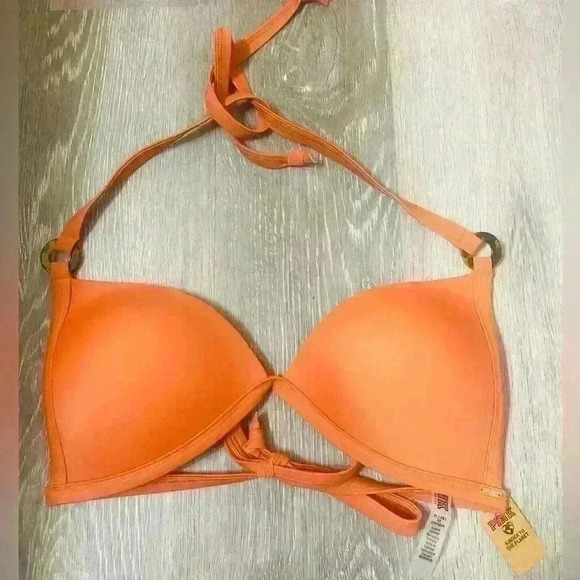 Victorias Secret Pink Swim Set Push Up Padded bikini top & bottom with Ring L/Xl - Picture 13 of 16